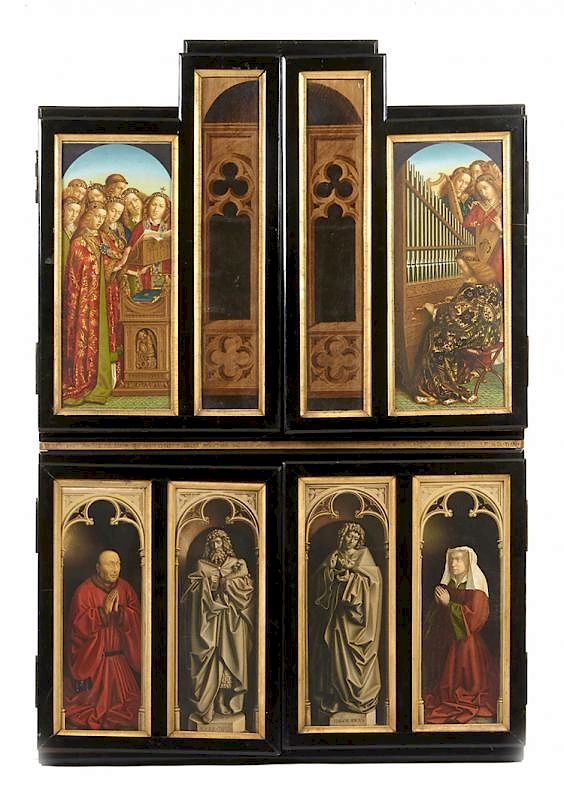 Appraisal: Copy of the Ghent Altarpiece Hubert and Jan van Eyck