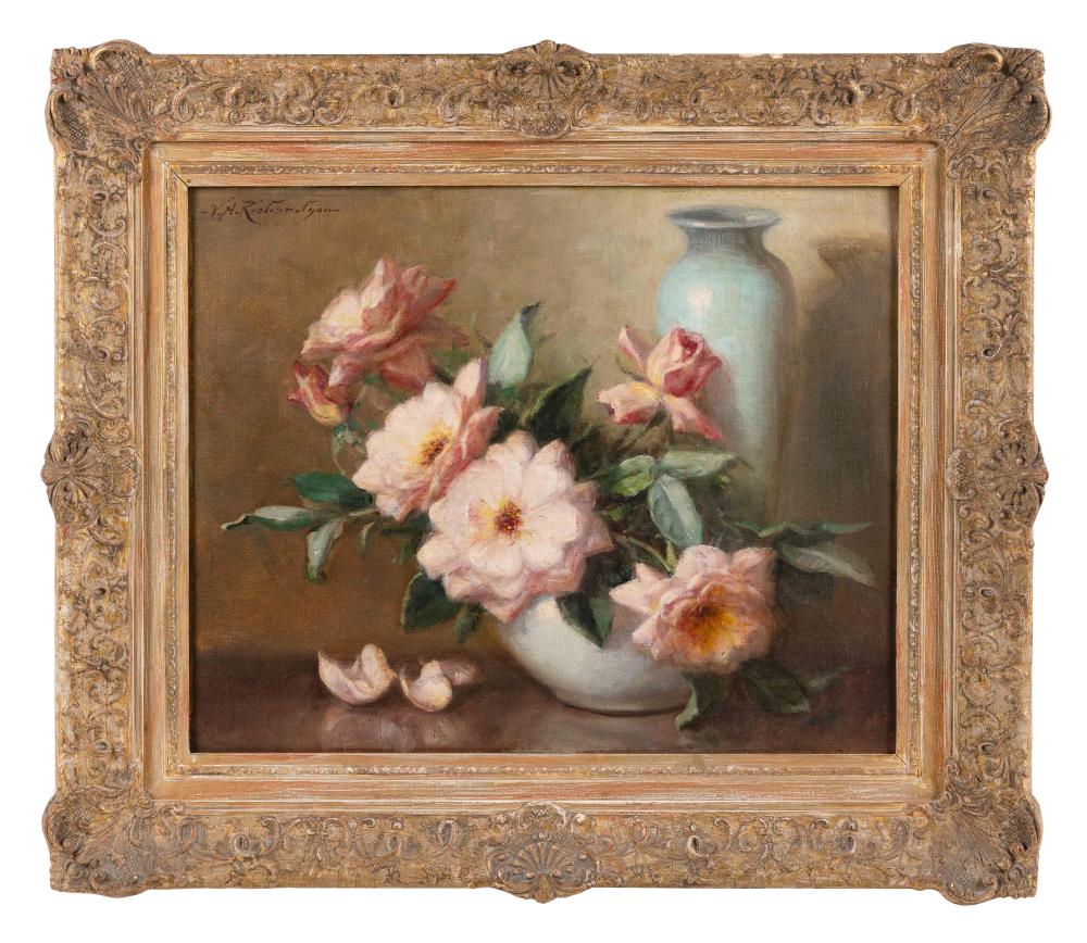 Appraisal: VOLNEY RICHARDSON TEXAS NEW YORK - STILL LIFE OF FLOWERS