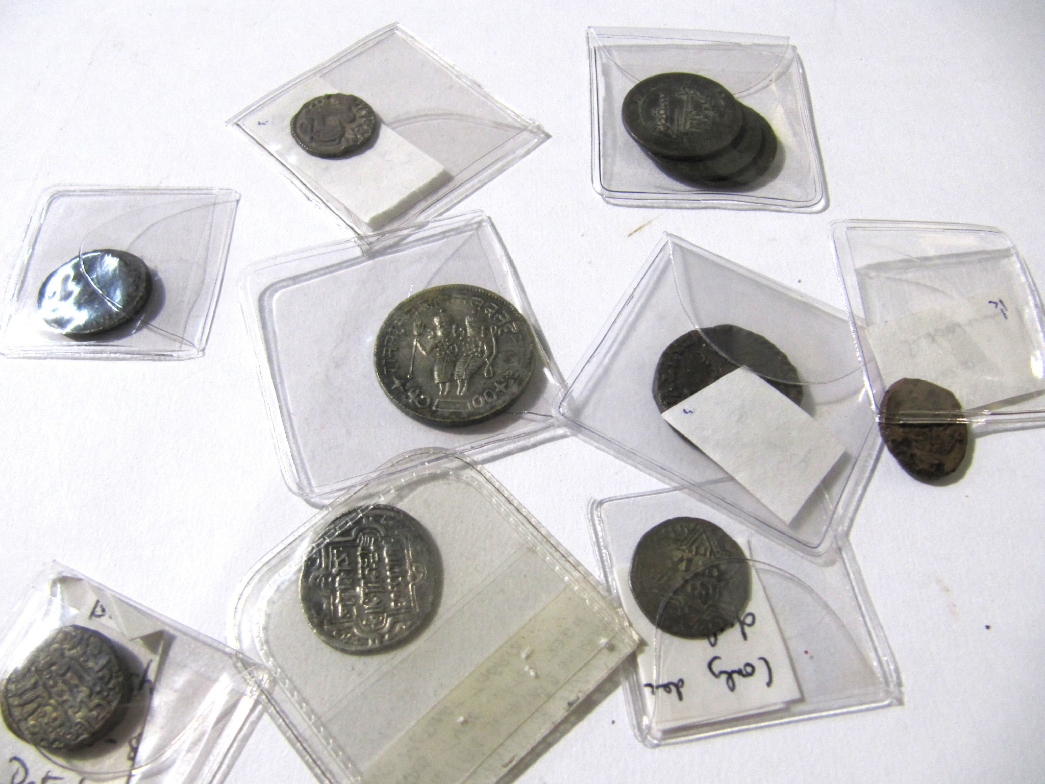 Appraisal: A lot comprising Roman Indo-Asian Indo-Persian coins including moguls of