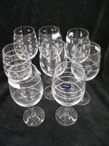 Appraisal: Set of French Crystal Glasses Mikasa unused from the estate