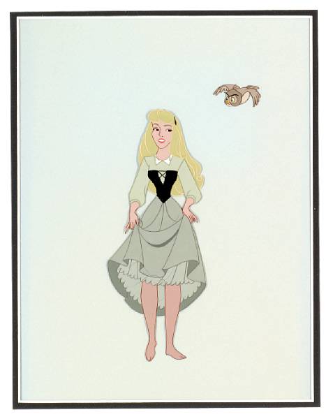 Appraisal: A Walt Disney celluloid from Sleeping Beauty gouache on celluloid