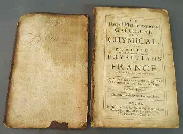 Appraisal: Book The Royal Pharmacopoea Galenical and Chymical according to the