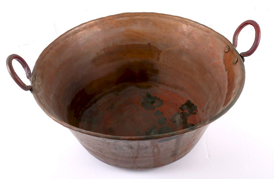 Appraisal: Large Copper Wash Basin Featured in this lot we have