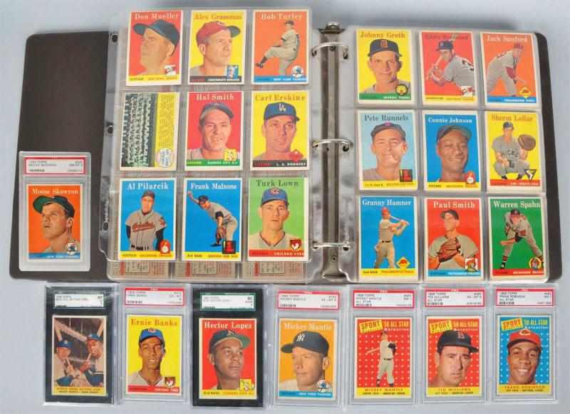 Appraisal: Topps Complete Baseball Card Set Description Complete set Includes Mickey