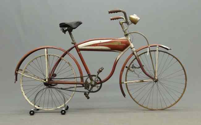 Appraisal: C Heidmann-works balloon bicycle Hanover Germany