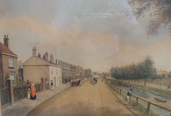 Appraisal: A colour lithograph of Spalding and two landscape prints