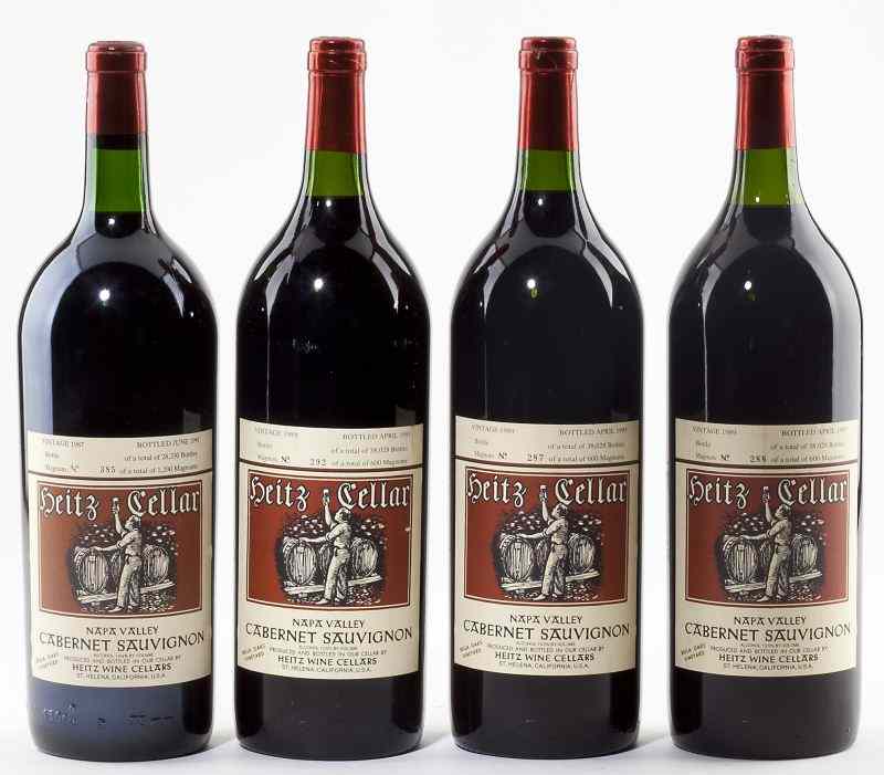 Appraisal: Heitz Cellar total magnum bottlesVintage Bella Oaks bn Vintage Bella