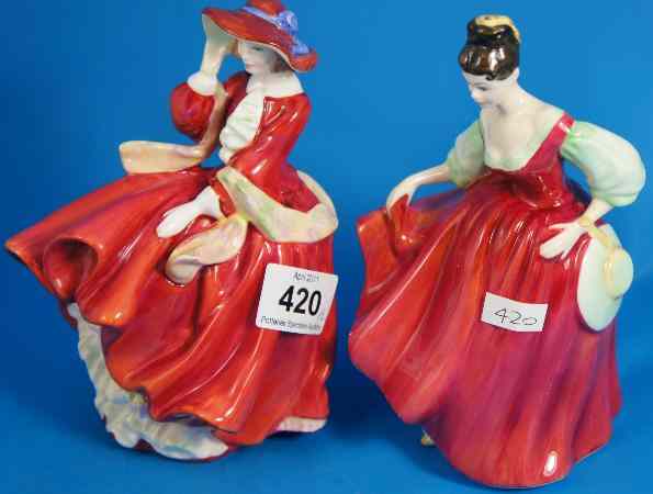 Appraisal: Royal Doulton Figures Top O The Hill HN and Fair