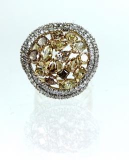 Appraisal: KARAT FANCY DIAMOND RING karat fancy diamond ring Diamond ring