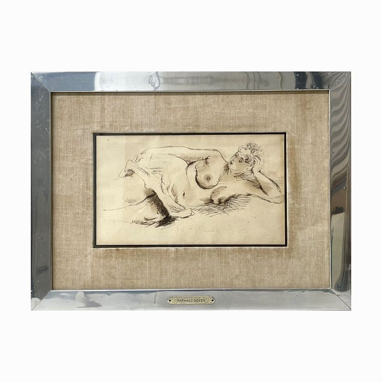 Appraisal: Raphael Soyer - Raphael Soyer - Signed Works on Paper