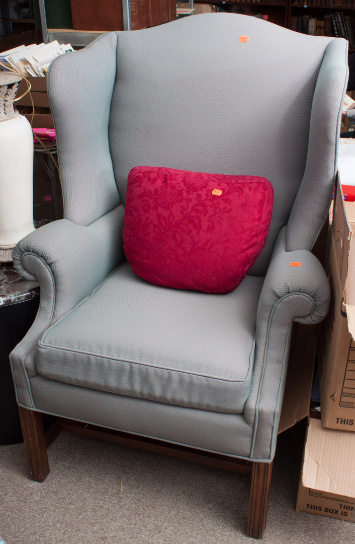 Appraisal: Baker Furniture wing chair