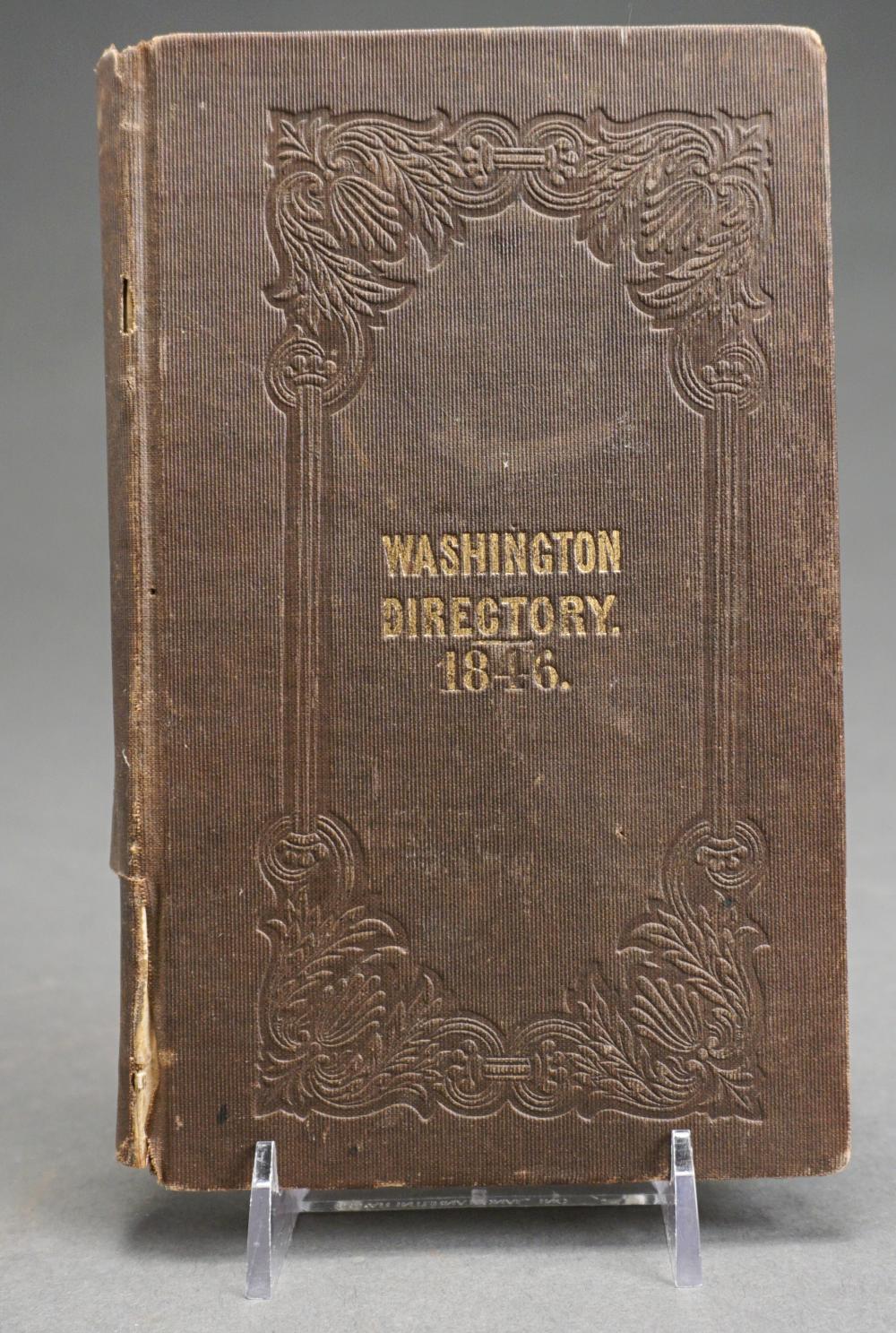 Appraisal: The Washington Directory and National Register' Gaither Addison for John