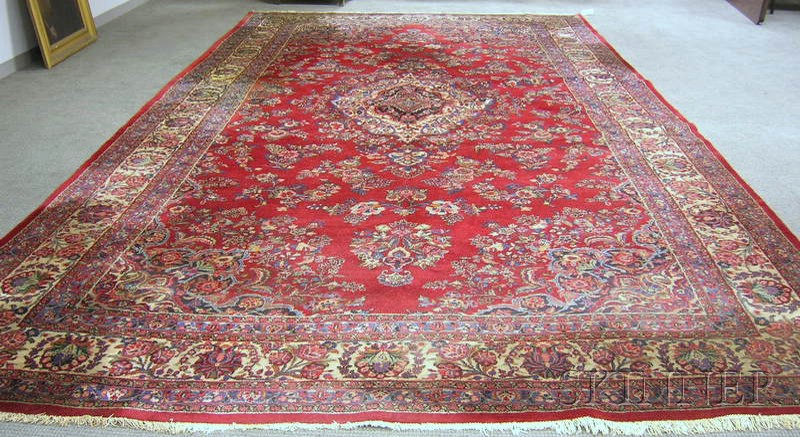 Appraisal: Kazvin Carpet Northwest Persia th century ft x ft in