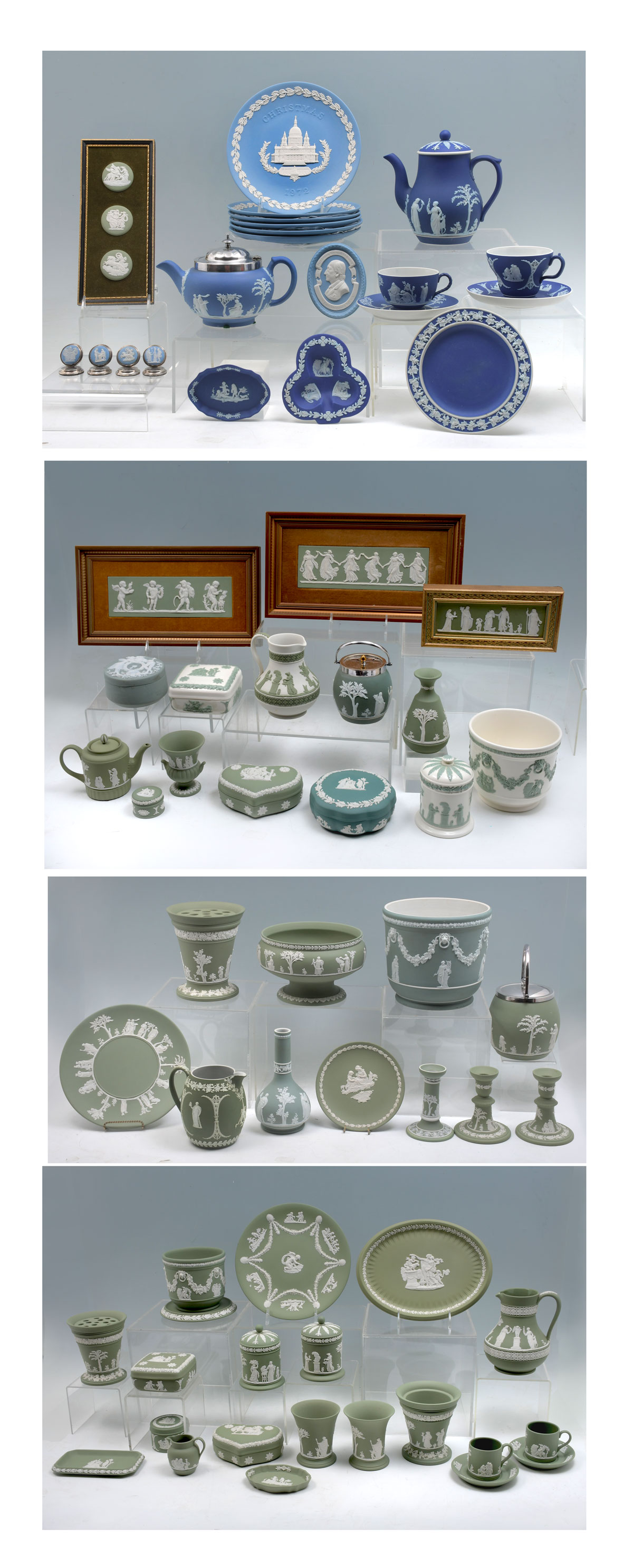 Appraisal: OVER PIECES OF WEDGWOOD CHINA Large assortment of Wedgwood pieces