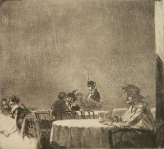 Appraisal: Charles L Maurin etching Charles L Maurin French - -