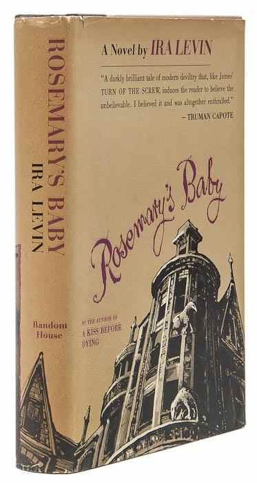 Appraisal: Levin Ira Rosemary's Baby first edition signed presentation inscription from