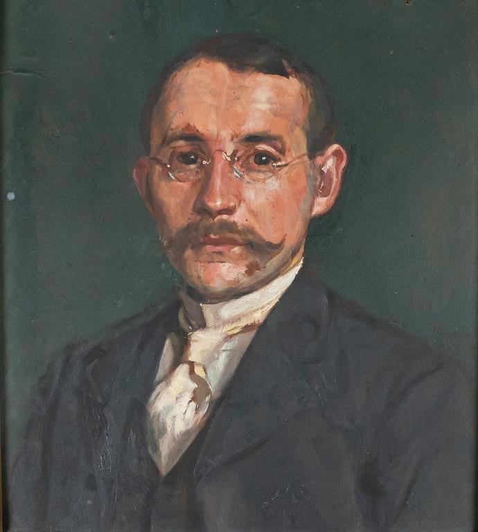 Appraisal: Boris Pruss German American New Jersey - Portrait of a