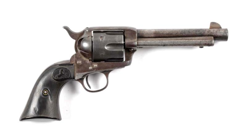 Appraisal: Colt S A A Revolver Serial This revolver is chambered