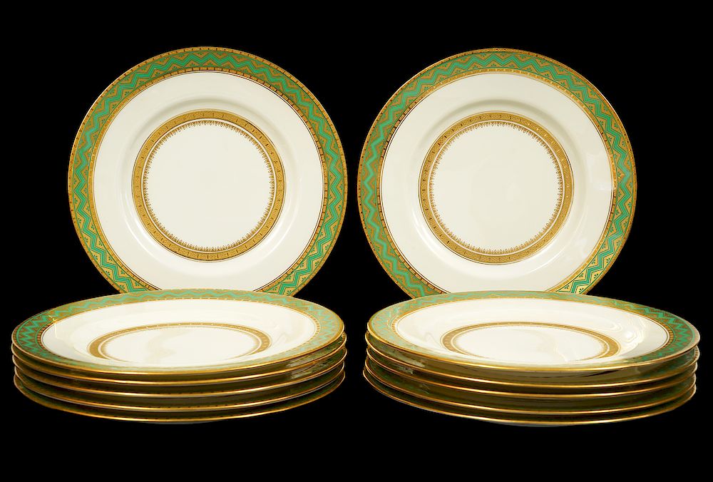 Appraisal: Tiffany Co Minton Dinner Plates Tiffany Co Minton dinner plates