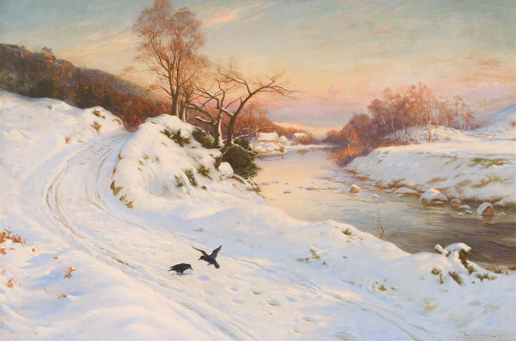 Appraisal: JOSEPH FARQUHARSON R A SCOTTISH - GLOWED WITH TINTS OF