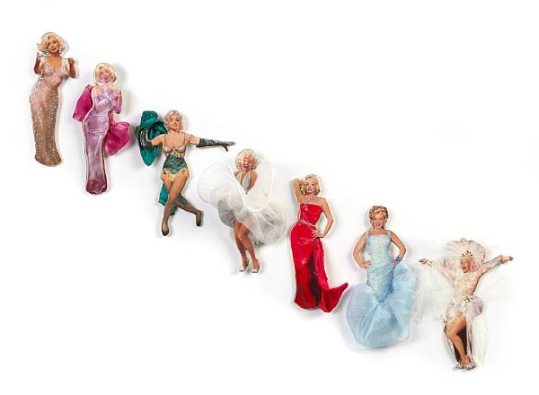 Appraisal: A Marilyn Monroe group of collectible ornaments by The Bradford