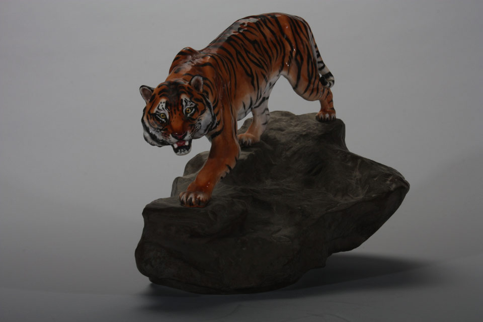 Appraisal: Royal Doulton Figure Tiger on a Rock HN