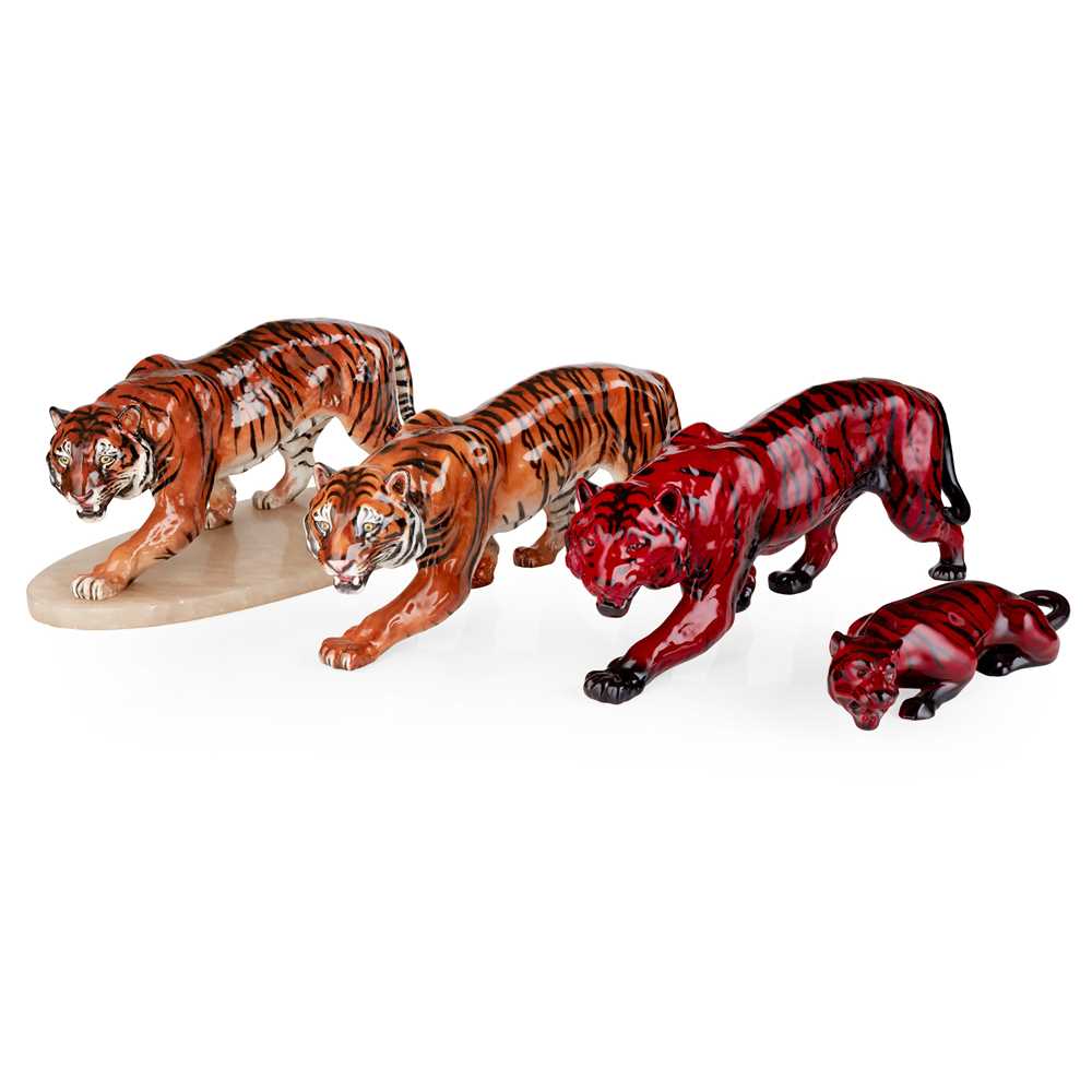 Appraisal: CHARLES NOKE - FOR ROYAL DOULTON FIGURE OF A TIGER