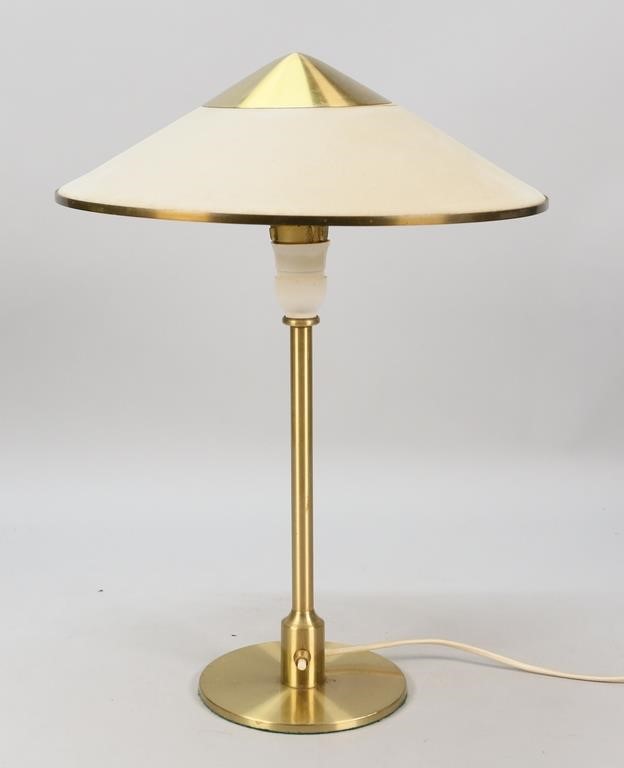 Appraisal: NIELS RASMUSSEN THYKIER MID CENTURY LAMPNiels Rasmussen Thykier Denmark -