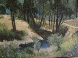 Appraisal: Peter Abraham born The Road to Cowra oil on board