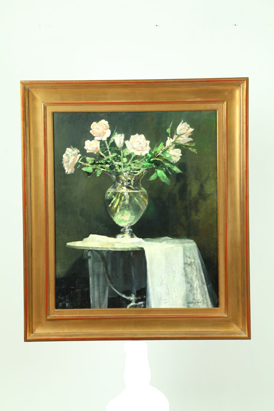 Appraisal: STILL LIFE BY PAUL HAMILTON AMERICAN TH CENTURY Oil on