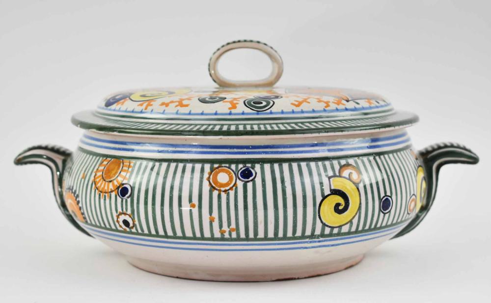 Appraisal: IMPORTANT MATHURIN MEHEUT LA MER COVERED TUREEN - The underside