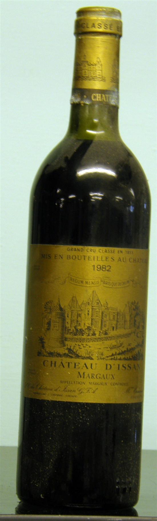 Appraisal: Chateau D'Issan Margaux Margaux bottles PROVENANCE Part of a private