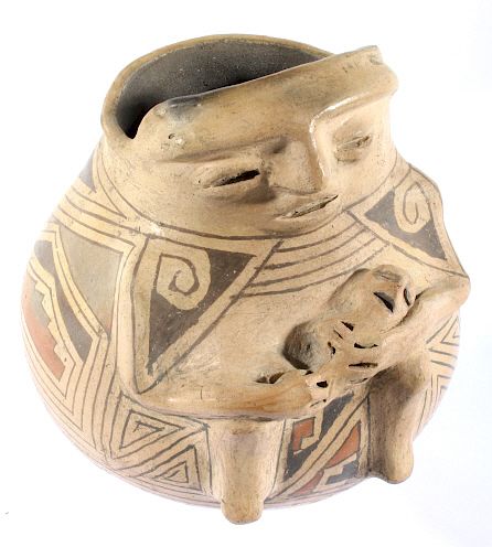 Appraisal: Casas Grandes Polychrome Effigy Jar c AD For sale in