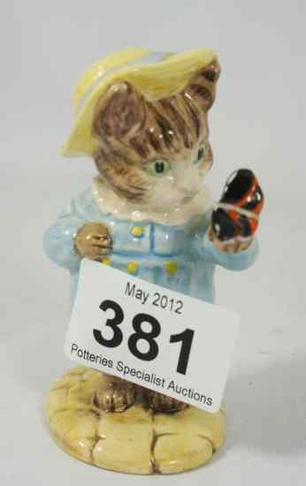 Appraisal: Royal Albert Beatrix Potter Figure Tom Kitten and Butterfly BP