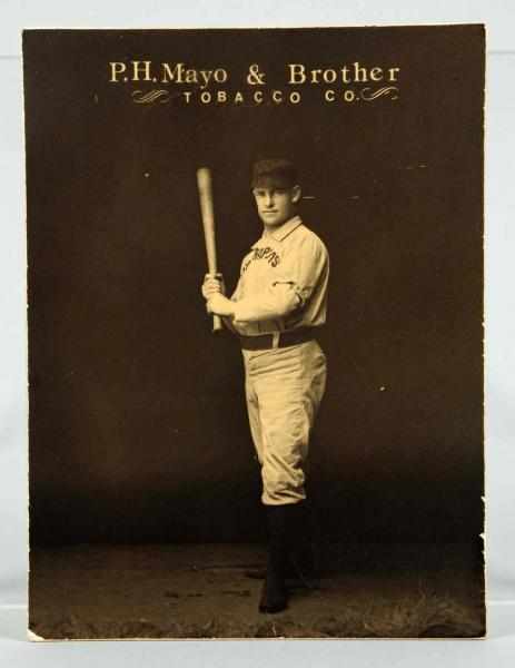 Appraisal: Early Baseball Photograph of J Arundle Marked Proof on back