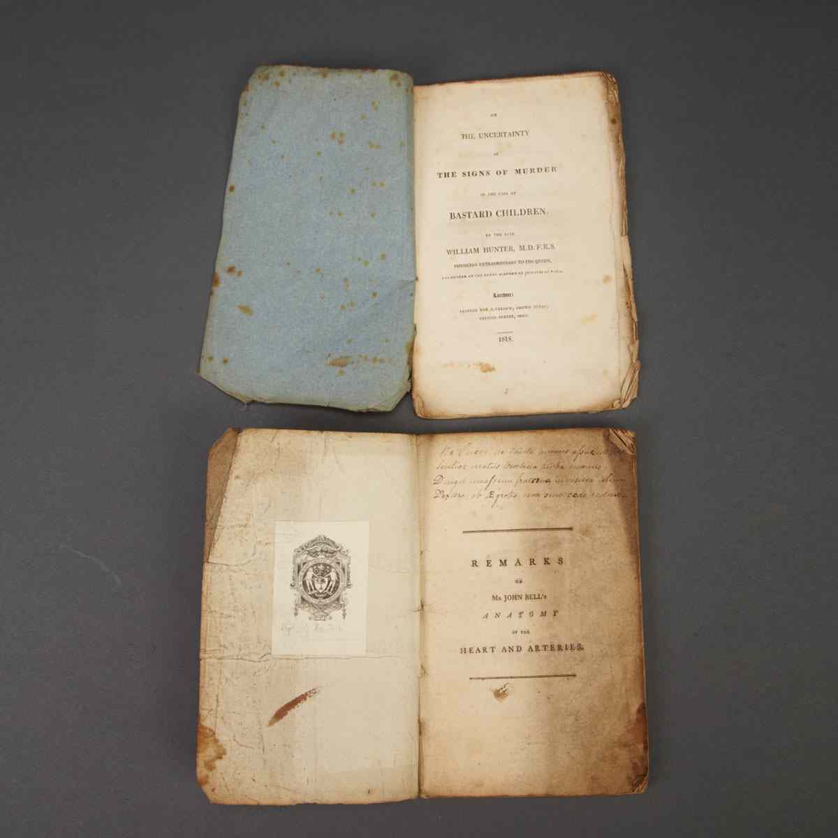 Appraisal: Two Medical Pamphlets th early th century On Uncertainty of