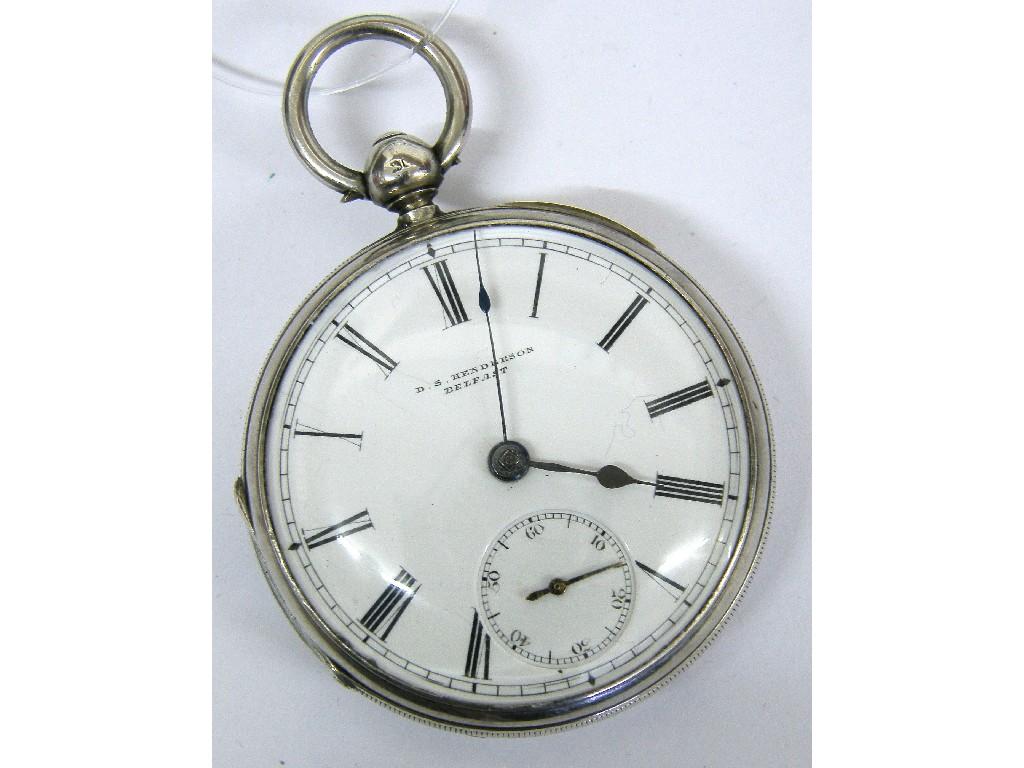 Appraisal: Waltham ct lever hunter pocket watch no gm mm