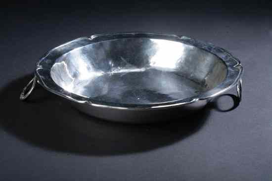 Appraisal: AMERICAN COIN SILVER BOWL mid- th century Circular with deep