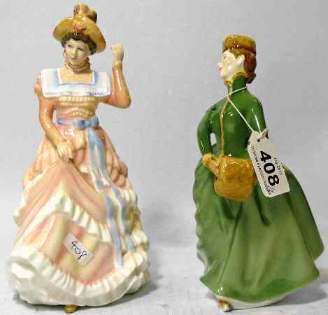 Appraisal: Royal Doulton Figures Grace HN and Sharon HN