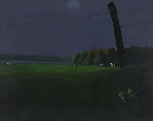 Appraisal: JON MCDONALD AMERICAN CONTEMPORARY x Till the Cows Come Home