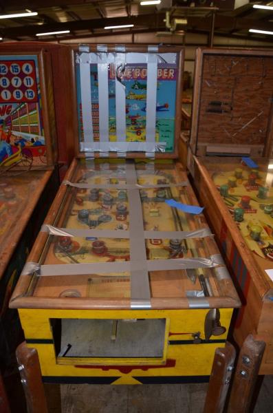 Appraisal: Genco Dive Bomber Playfield Poor Backglass Good Cabinet Good Functionality