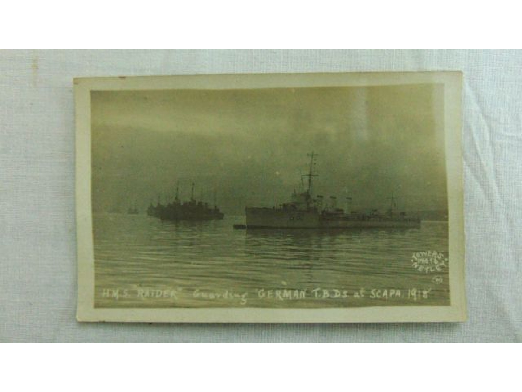 Appraisal: postcards all military ships including First World War Scapa flow