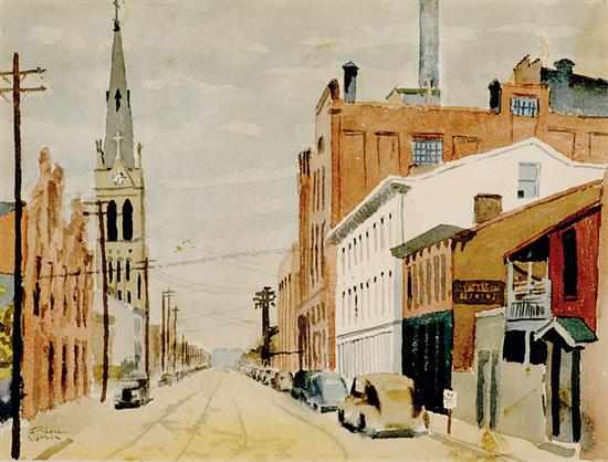 Appraisal: Robert Warren District of Columbia mid th century CALHOUN STREET