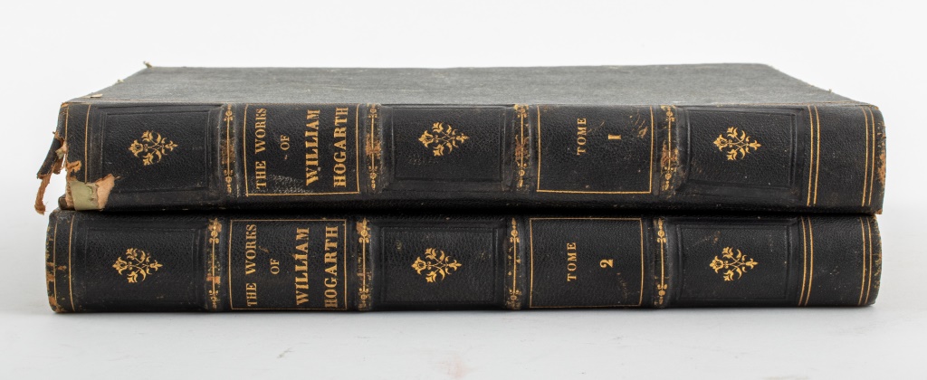 Appraisal: THE WORKS OF WILLIAM HOGARTH BOOKS VOLS The Works of