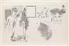 Appraisal: PIERRE BONNARD La Derniere Croisade Lithograph impressions one printed in