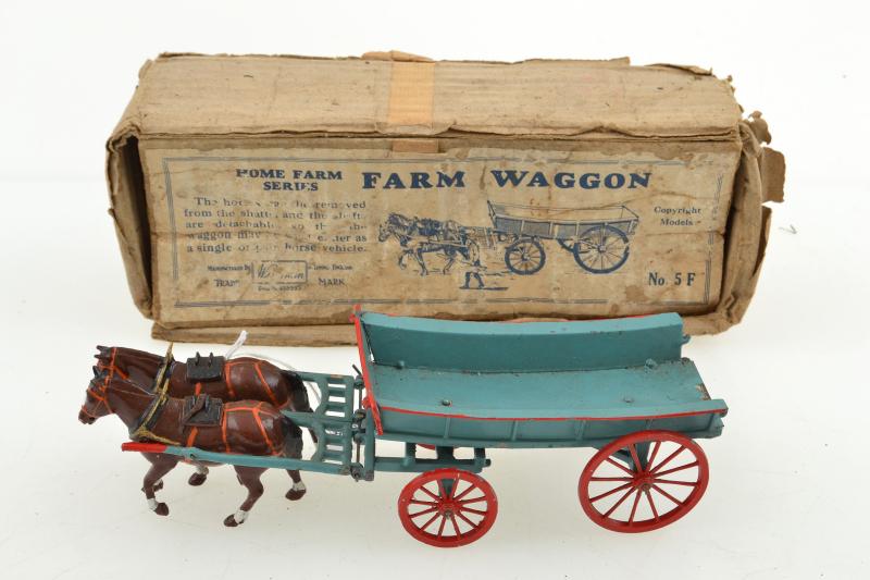 Appraisal: BRITAINS NO F FARM 'WAGGON' IN BRITAINS LABELLED BOX MISSING