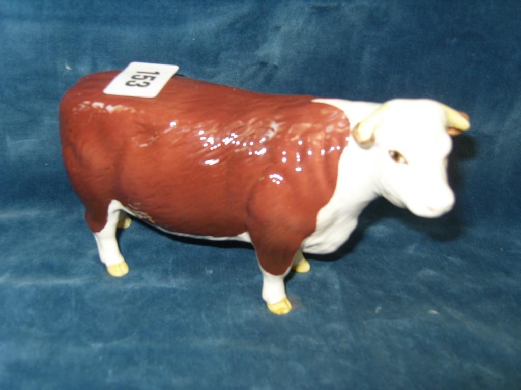 Appraisal: A Beswick model of a Hereford cow