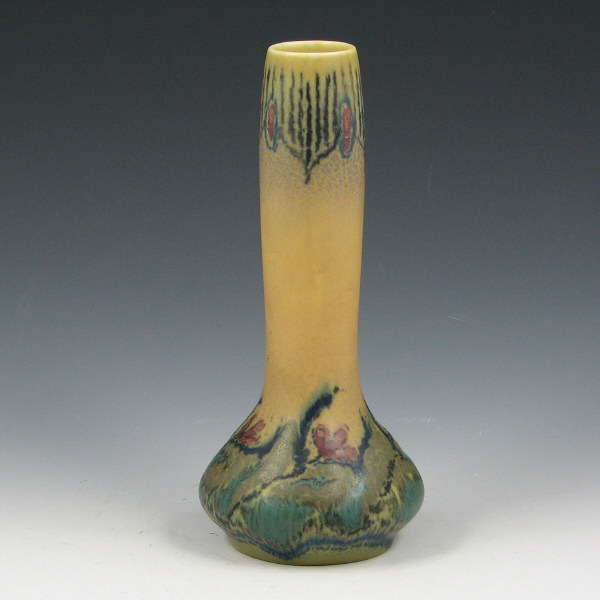 Appraisal: Rookwood Vase Decorated by Louise Abel - Mint Brightly colored