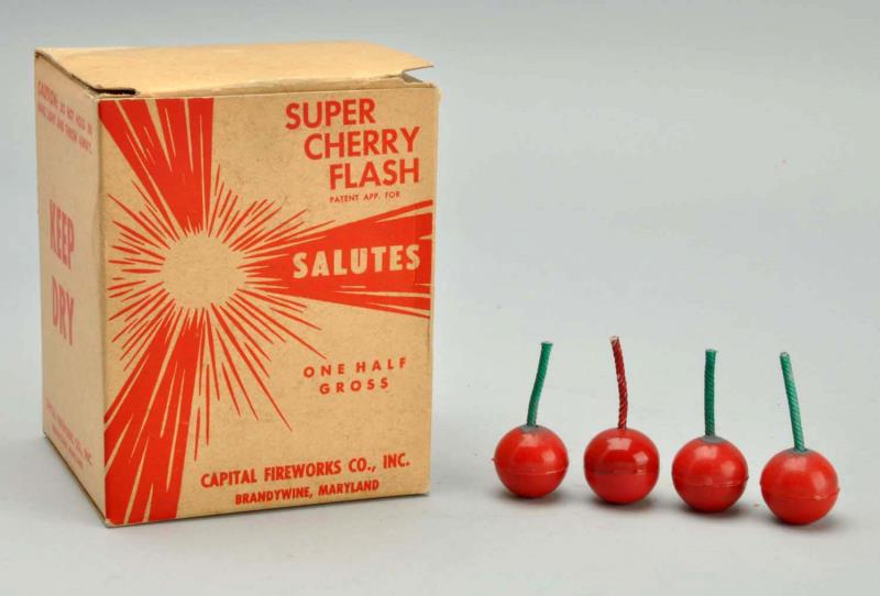 Appraisal: Super Rare Cherry Flash Salutes Super Rare Capital Fireworks Co