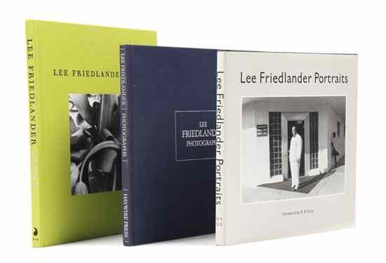 Appraisal: PHOTOGRAPHY FRIEDLANDER LEE Photographs New York Haywire Press to publisher's